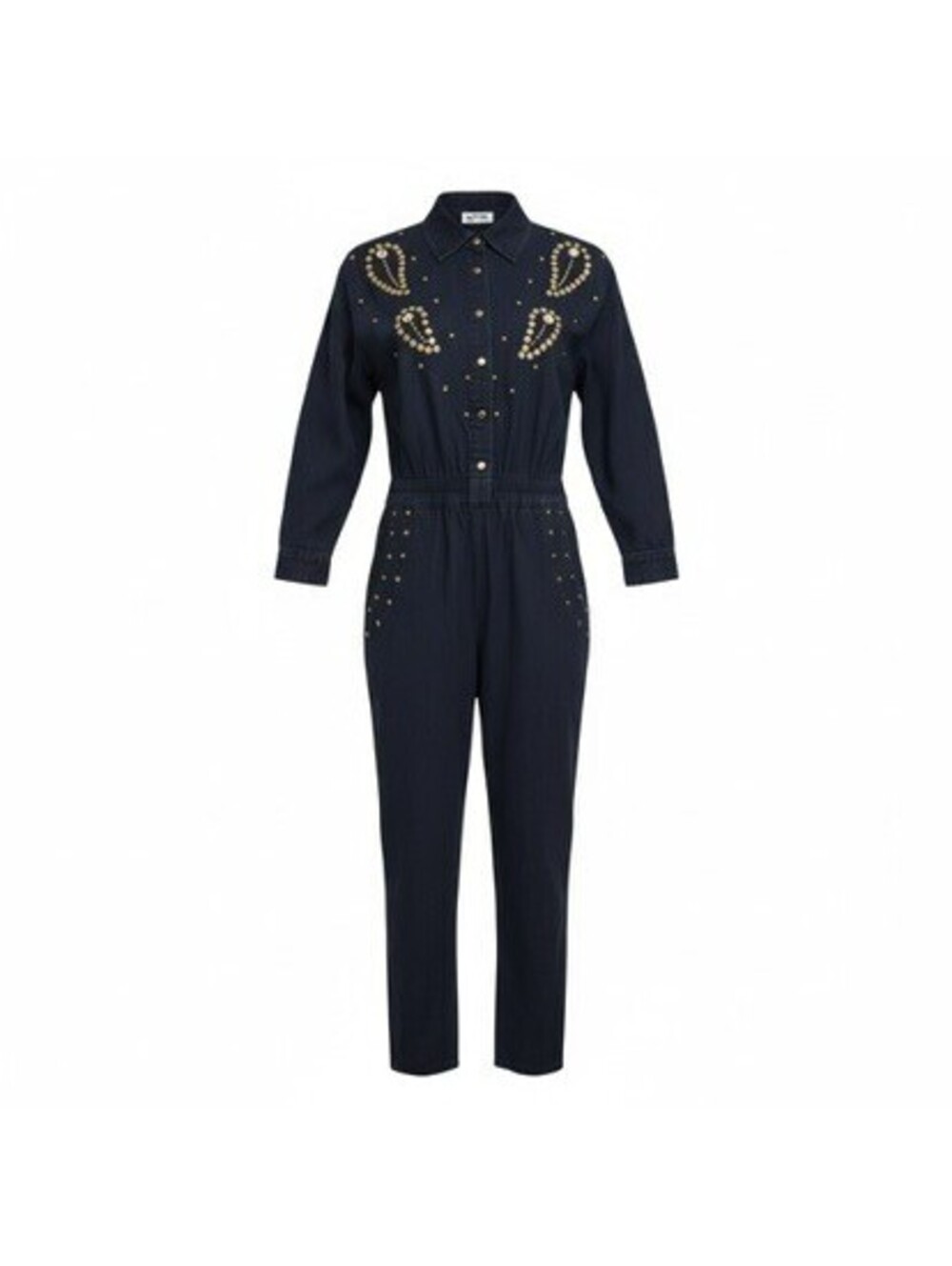 Vintage Rio Studded Navy Jumpsuit